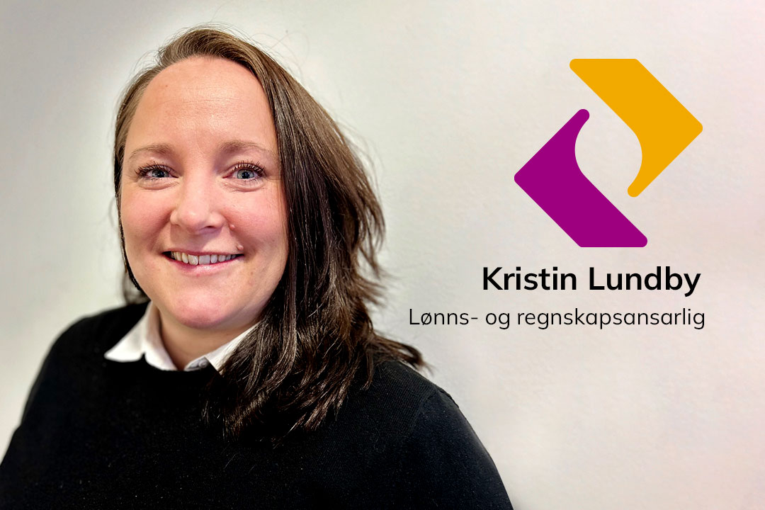 Kristin Lundby er lønns-og regnskapsansvarlig